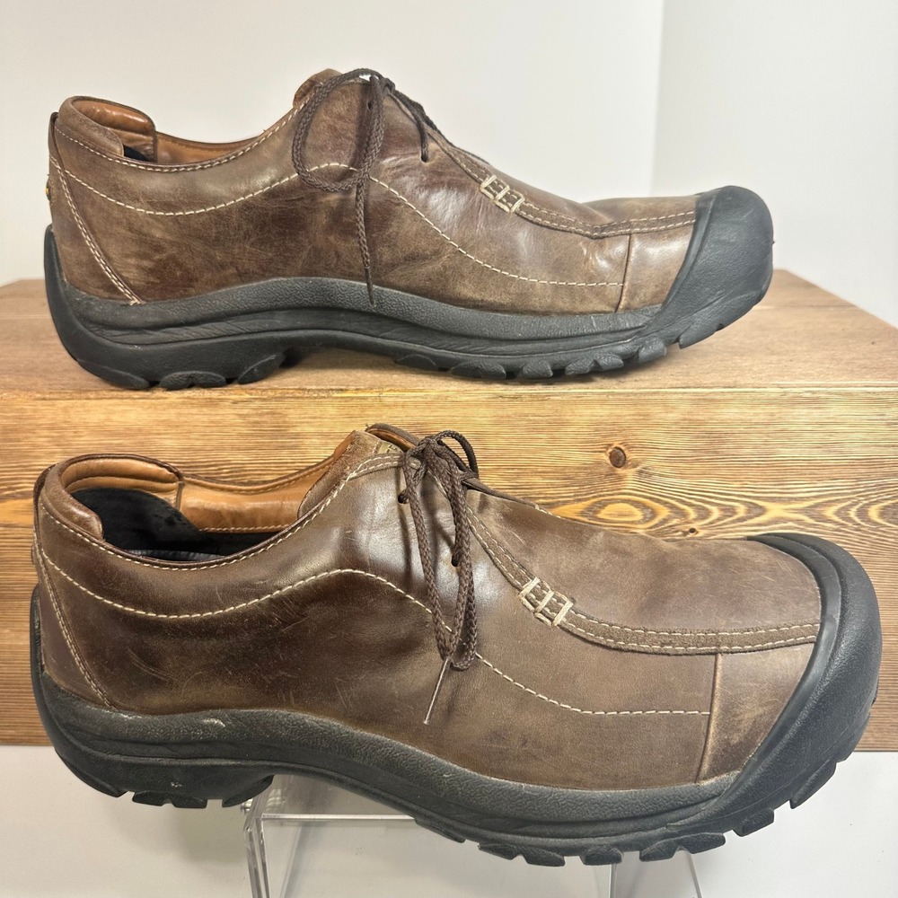 KEEN Portsmouth II Oiled Nubuck Leather Shoes Mens 13M Outdoor Gorpcore Casual
